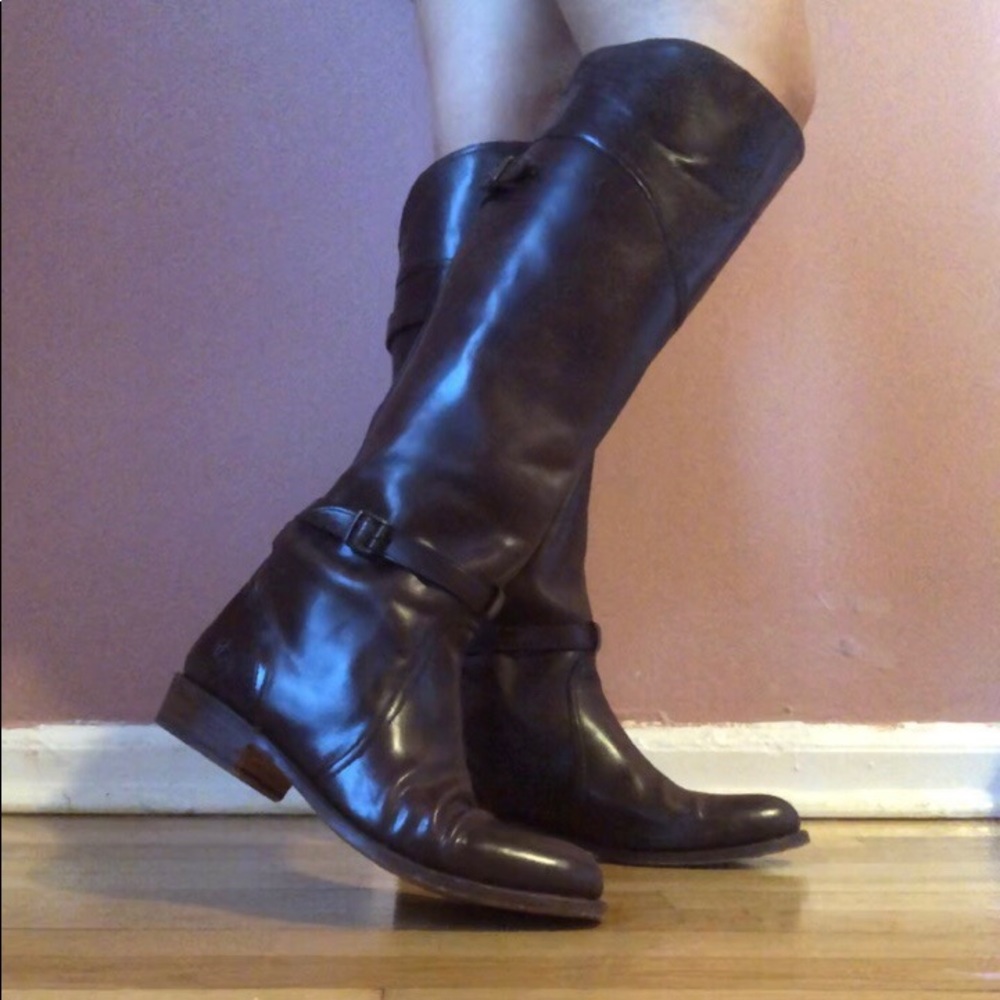 authentic FRYE leather boots